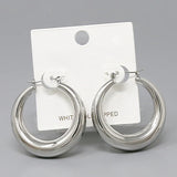 GD Gradual Hoop Earrings