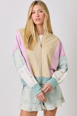 Spring Colour Block Jacket