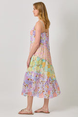 Spring Floral Maxi Dress