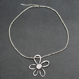 Open Flower Necklace