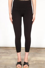Tummy Tuck Cropped Legging Bottoms - The Post Office by Shannon Passero. Fashion Boutique in Thorold, Ontario