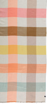 Box Check Print Scarf