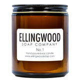 Amber Glass Jar Candle 8oz Novelty - The Post Office by Shannon Passero. Fashion Boutique in Thorold, Ontario