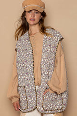Jessica Ditsy Floral Vest