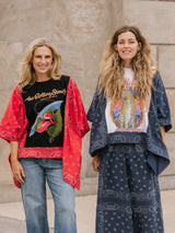 Bandana Banded Pullover