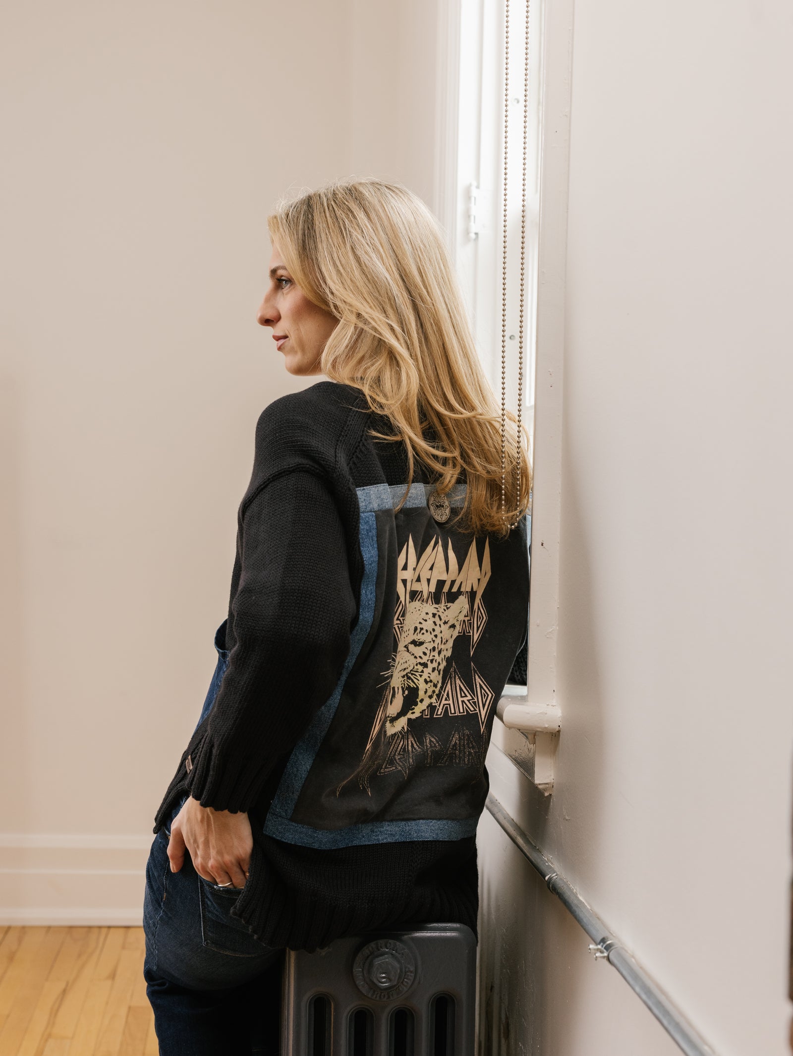 Rockstar Cardigan – Post Office by Shannon Passero