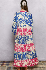 Bella L/S Tiered Dress