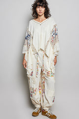 Gigi Ruffle Sleeve Poncho