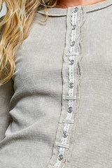 Leslie Round Neck Top