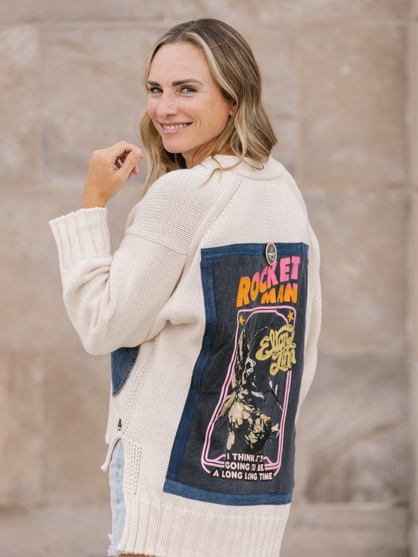 Rockstar Cardigan – Post Office by Shannon Passero