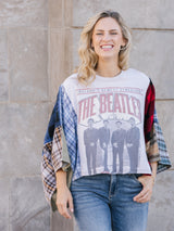Flannel Band Tee
