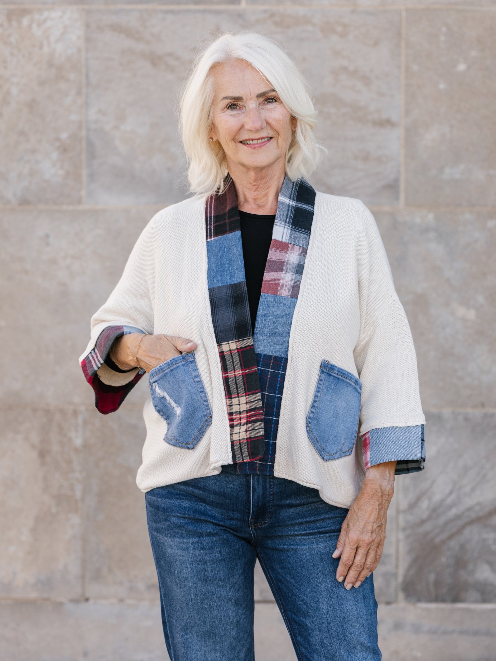 Alpine Love Cardigan – Post Office by Shannon Passero