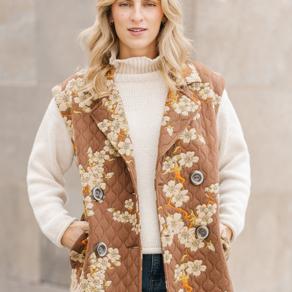 トップス herlipto SoHo Twill Vest SoHo Twill Vest &SoHo Wide-Leg Pants