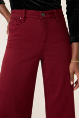 Meg High Rise Fab Ab Wide Leg
