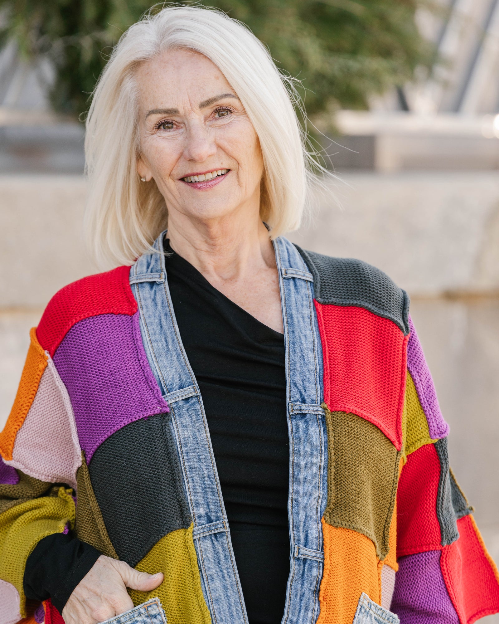 Positano Cardigan Mixed O/S – Post Office by Shannon Passero
