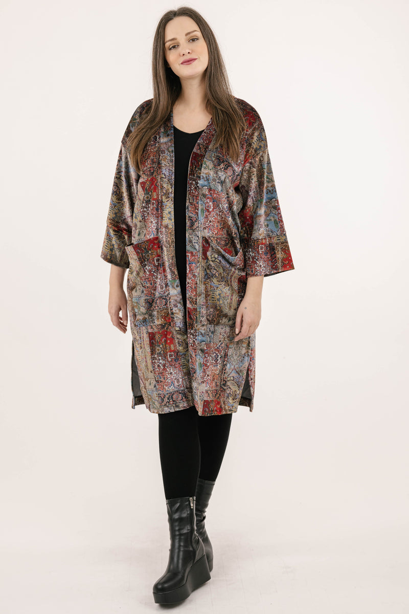 Anne Velvet Cardigan