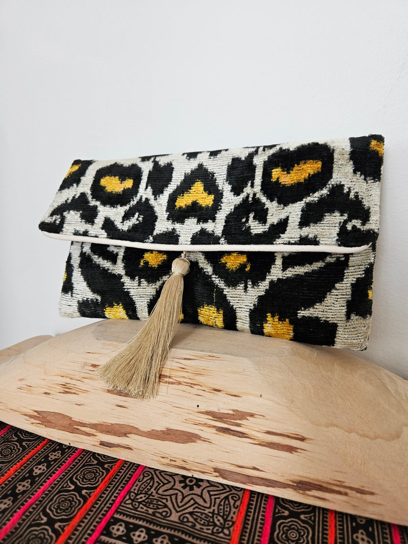 Ikat Clutch Bag