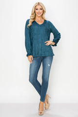 Abigail Vneck Top