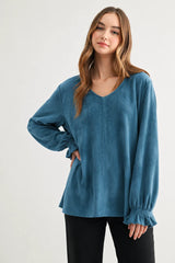 Abigail Vneck Top