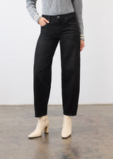 Girlfriend Barrel Ankle Denim