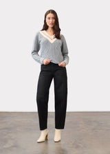 Girlfriend Barrel Ankle Denim