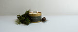 Burr Oak + Moss Tin Candle