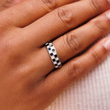 Checkerboard Ring