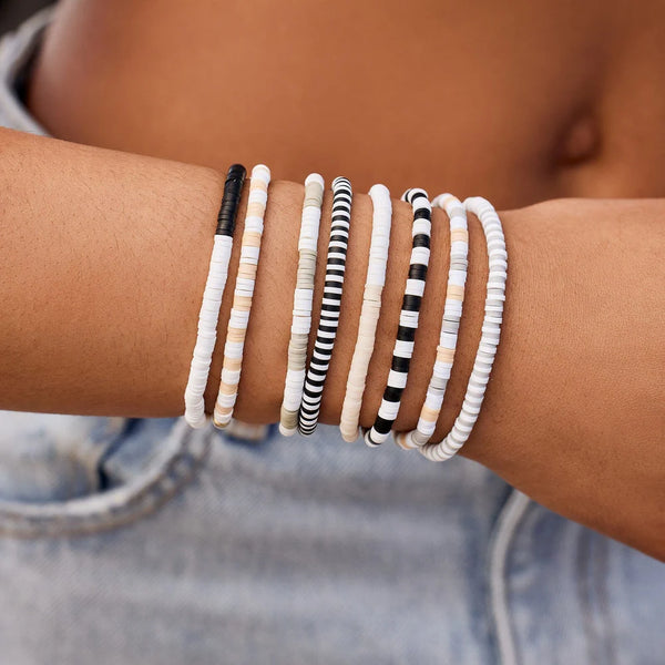 Vacation Vibes Stretch Bracelet Neutral