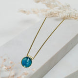 Kioo Necklace BLUE