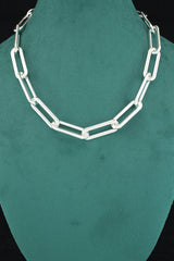 Bold Link Statement Necklace