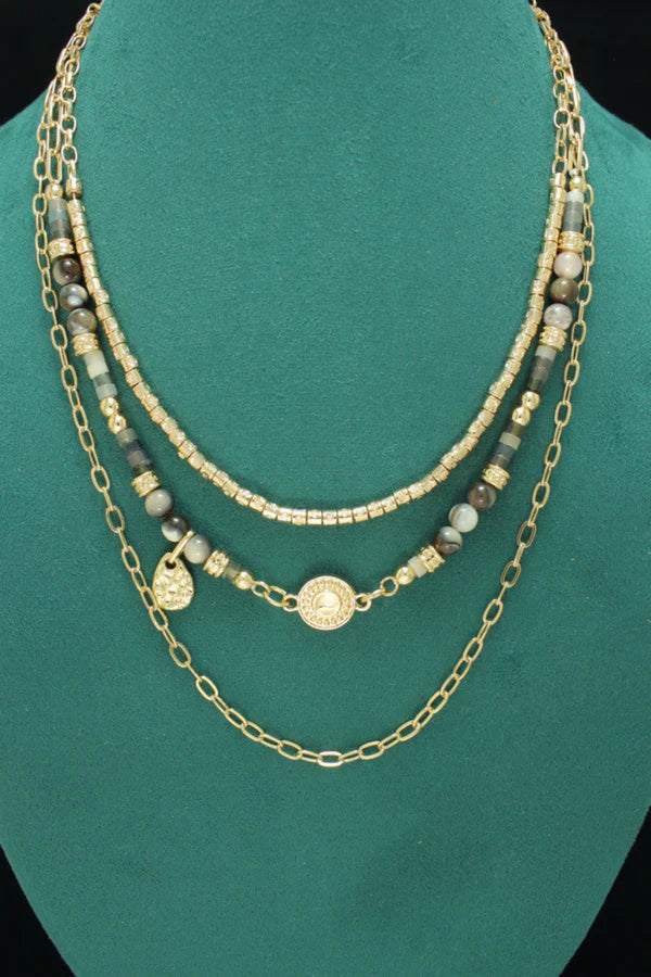 Golden Hour Necklace Stack