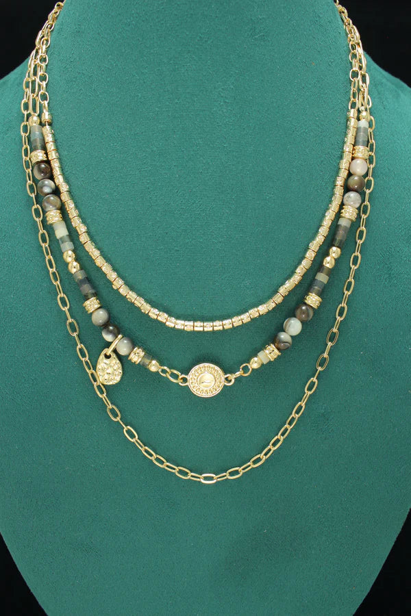 Golden Hour Necklace Stack