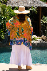 Bombay Short Jeweled Kimono