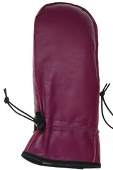 Leather Glitten With Toggle