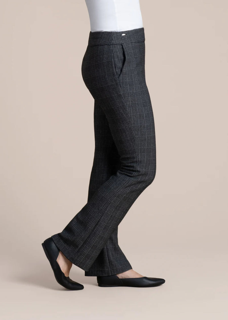 Plaid Mini Flair Pant