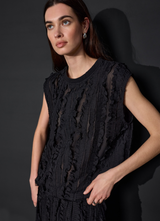 Ruffled Vest