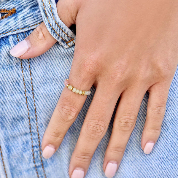 Ombre Rainbow Stretch Ring