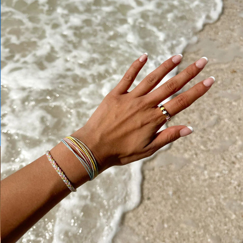 Pastel Enamel Bead Fidget Ring – Post Office by Shannon Passero
