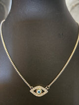 Sparkling Evil Eye Necklace