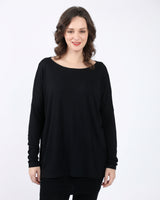 Jacey Boatneck Top