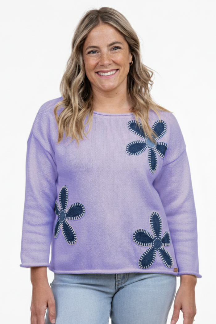 Flora Pullover – Post Office by Shannon Passero