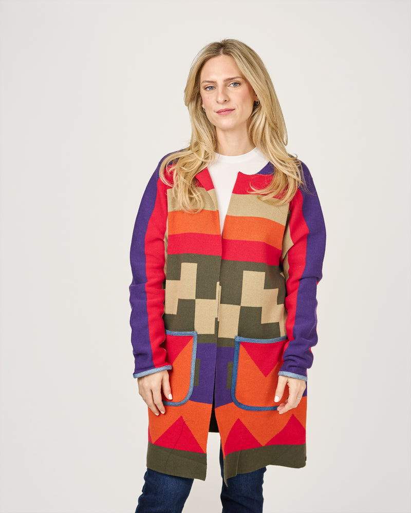 Meron Cardigan Multi Color O/S