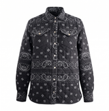 Bandana Quilted Shacket