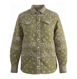 Bandana Quilted Shacket