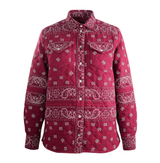 Bandana Quilted Shacket