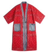 Bandana Long Cardigan