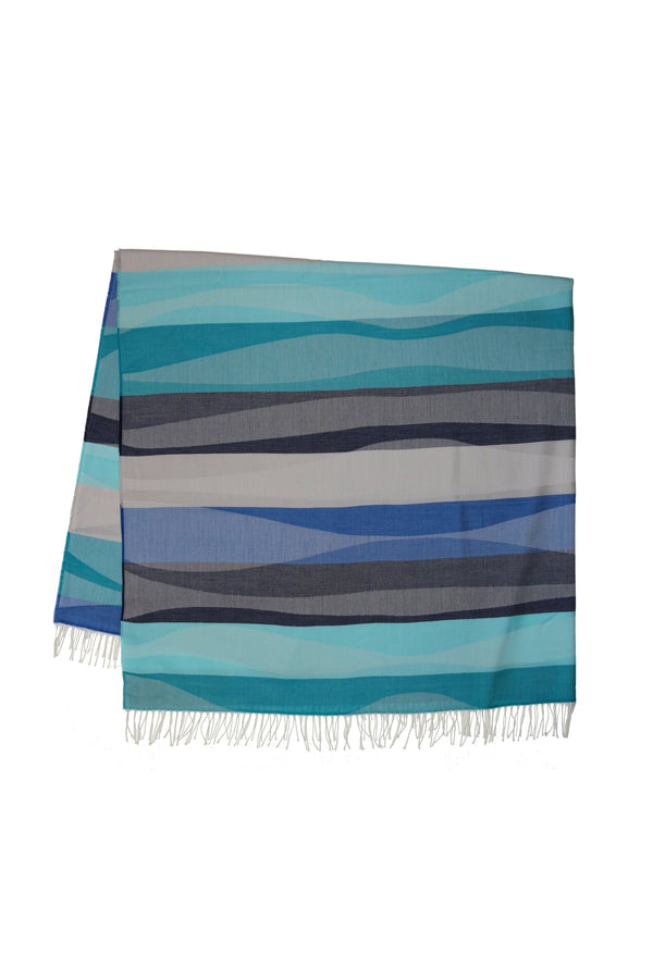 Waves Lightweight Cashmink Throw