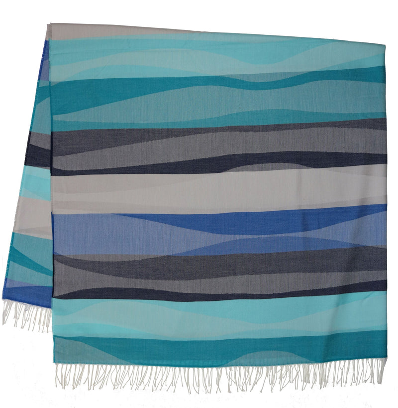 Waves Lightweight Cashmink Throw