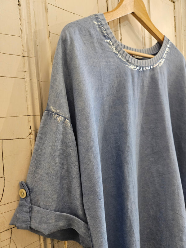 Alanna Linen Blend Top