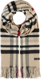 Plaid Oversized Scarf